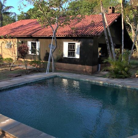 فيلا Chapada dos Guimarãesفي Casa Unica Com Piscina E Lareira A 1,2 Km Do Centro المظهر الخارجي الصورة